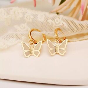 Butterfly 🦋 Huggies earrings